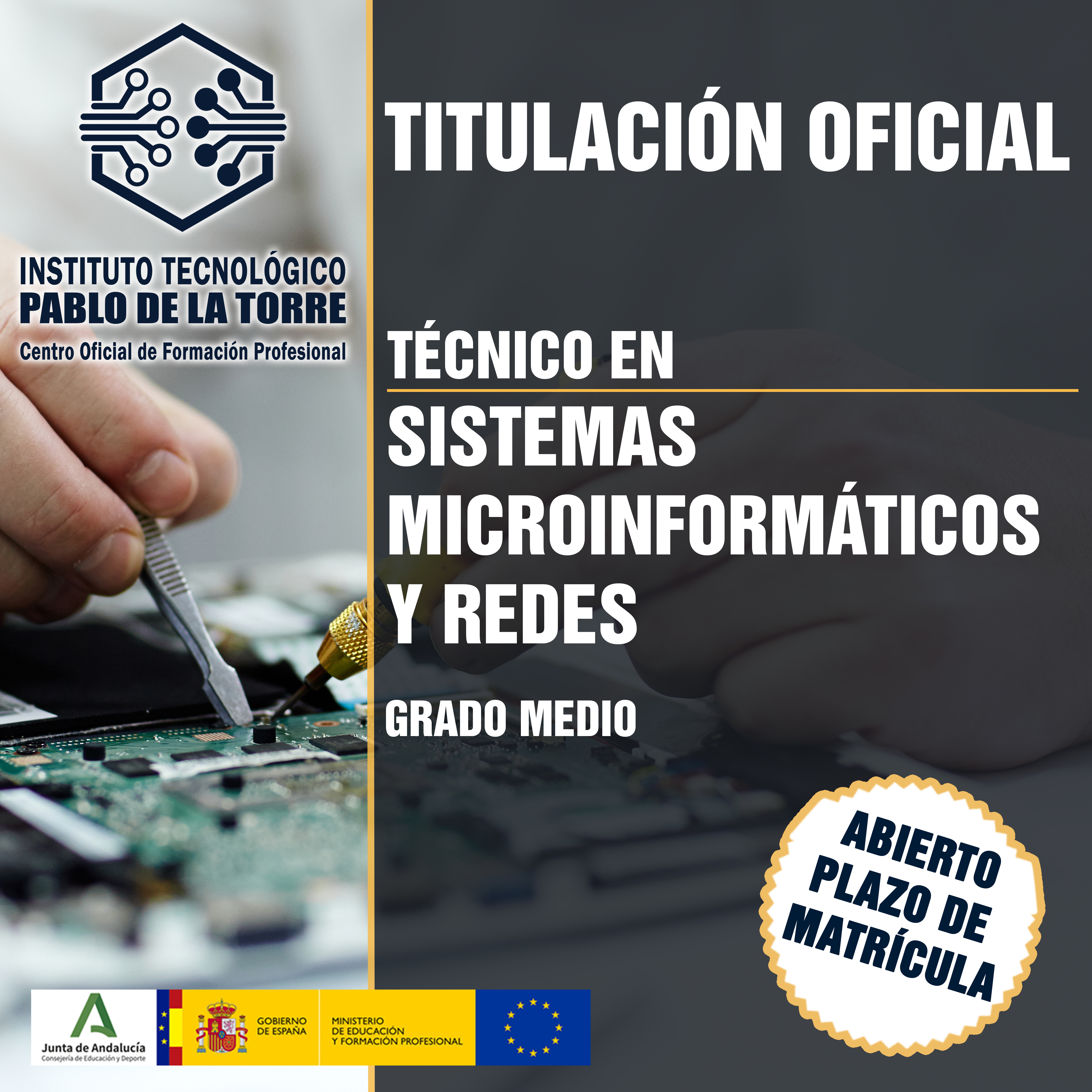 Ciclo Formativo de Grado Superior de Desarrollo de Aplicaciones Web